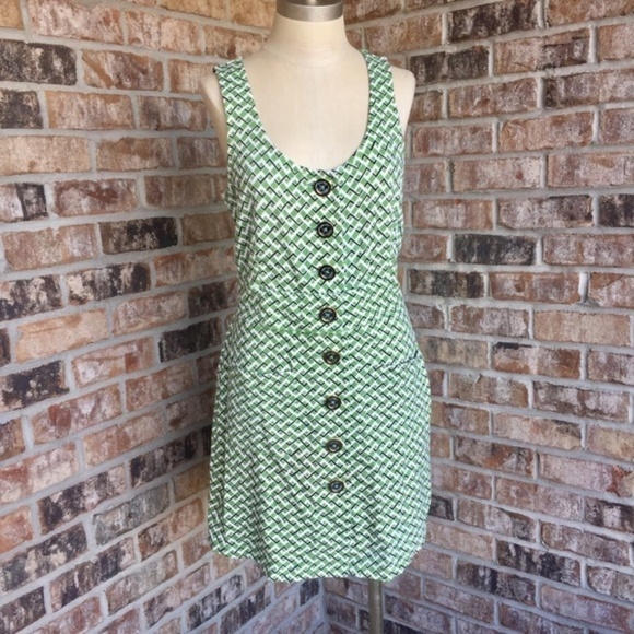 Juicy Couture Button Down Sleeveless Dress M - Picture 1 of 6